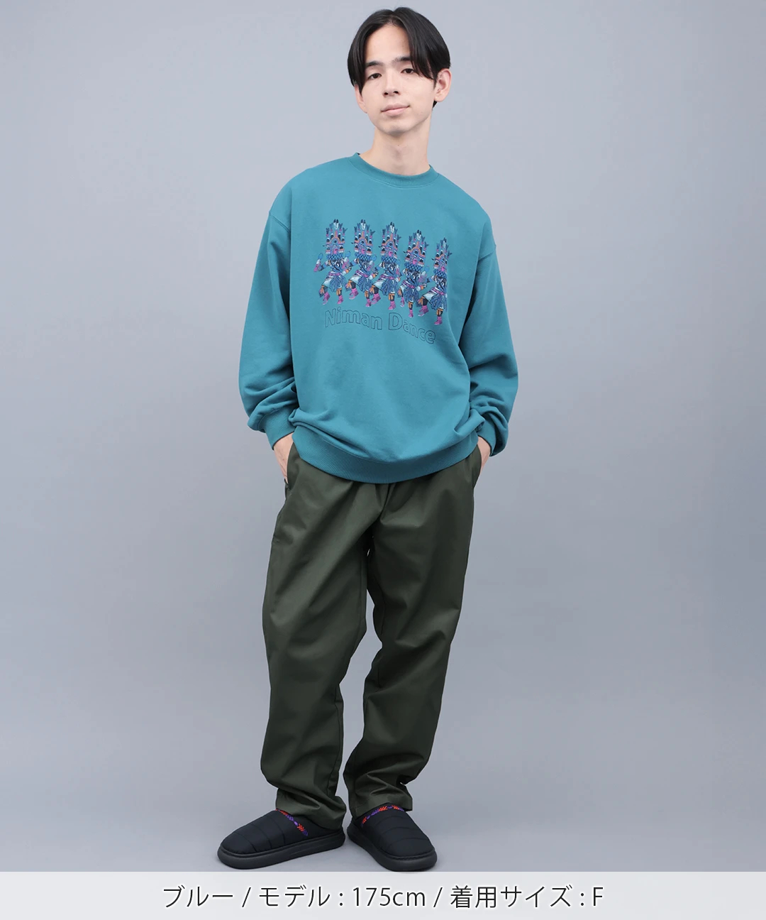 チーカ様 ヘミスプリントスウェットプルオーバー / スウェット・パーカー