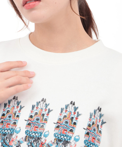 チチカカ |ヘミスプリントスウェットプルオーバー