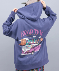 チチカカ |チビカチナバスプリントジップパーカー