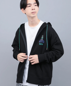 チチカカ |チビカチナバスプリントジップパーカー