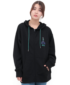 チチカカ |チビカチナバスプリントジップパーカー