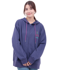 チチカカ |チビカチナバスプリントジップパーカー