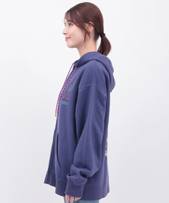 チチカカ |チビカチナバスプリントジップパーカー