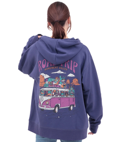 チチカカ |チビカチナバスプリントジップパーカー