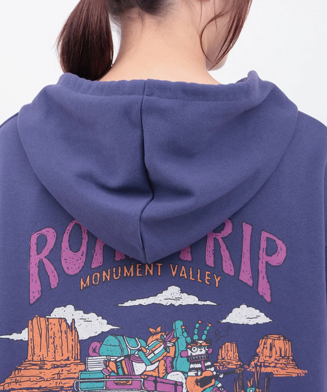 チビカチナバスプリントジップパーカー / スウェット・パーカー