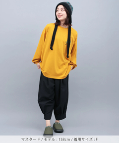 チチカカ |チビカチナコミックプリントロングTシャツ