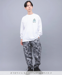 チチカカ |チビカチナコミックプリントロングTシャツ