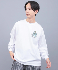 チチカカ |チビカチナコミックプリントロングTシャツ