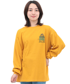 チチカカ |チビカチナコミックプリントロングTシャツ