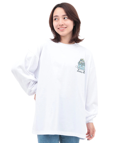 チチカカ |チビカチナコミックプリントロングTシャツ