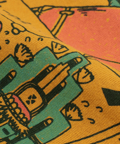 チチカカ |チビカチナコミックプリントロングTシャツ