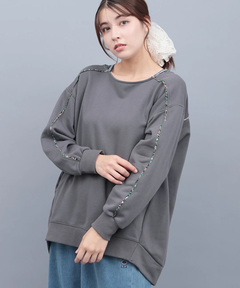 チチカカ |スウェット肩チロリープルオーバー