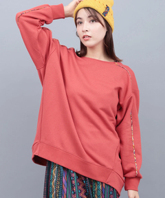 チチカカ |スウェット肩チロリープルオーバー