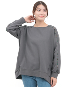 チチカカ |スウェット肩チロリープルオーバー