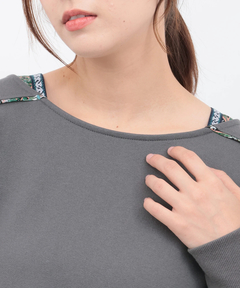 チチカカ |スウェット肩チロリープルオーバー