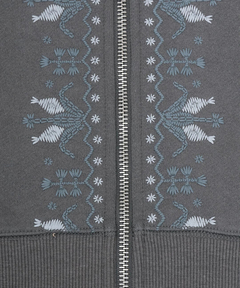 チチカカ |ミルパ刺繍ドルマンジップパーカー