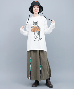 チチカカ |耳当て付きキルティングバケットハット