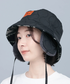 チチカカ |耳当て付きキルティングバケットハット