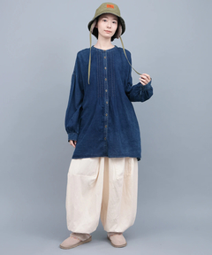 チチカカ |耳当て付きキルティングバケットハット