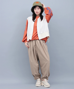 チチカカ |耳当て付きキルティングバケットハット