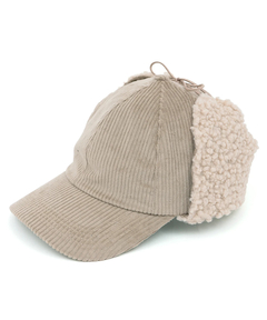 チチカカ |コーデュロイボアフライトキャップ