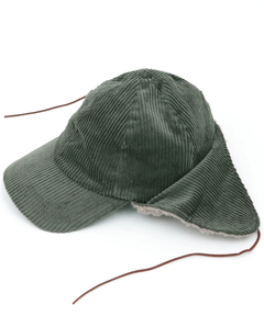 チチカカ |コーデュロイボアフライトキャップ