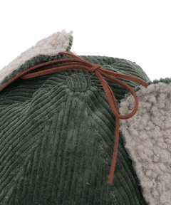 チチカカ |コーデュロイボアフライトキャップ