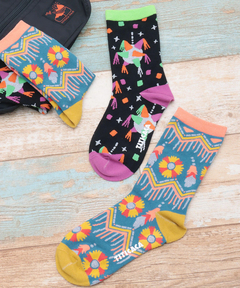 ハッピーモチーフキラキラソックス / 靴下・ソックス | エスニック