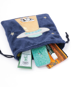 チチカカ |大人の図鑑コラボ 巾着ポーチ