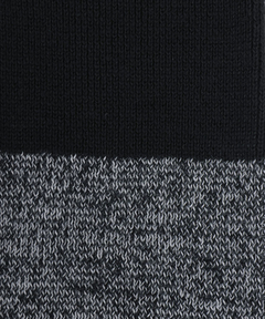 チチカカ |バイカラーリブタートルニット