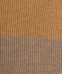 チチカカ |バイカラーリブタートルニット