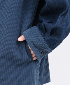 チチカカ |デニムコールパッチシャツ