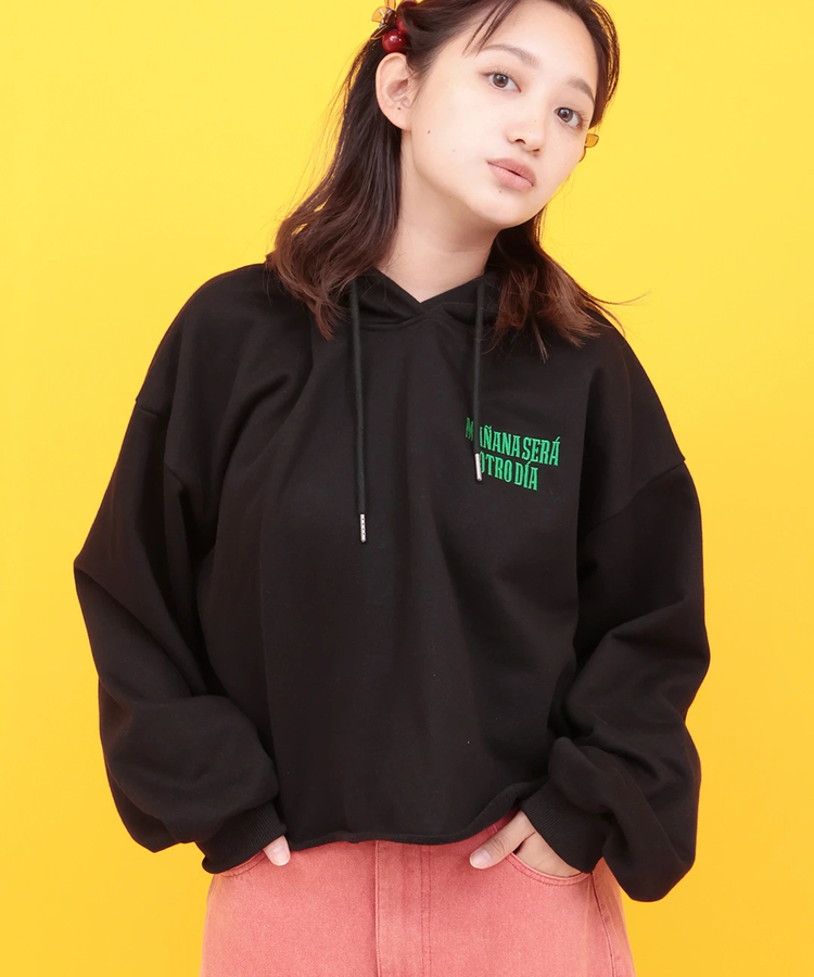 チチカカ |Orale! バックロゴショートスウェットフーディー