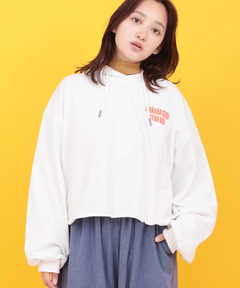 チチカカ |Orale! バックロゴショートスウェットフーディー