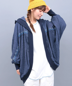 チチカカ |起毛サカリバフードカーディガン