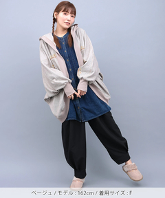 チチカカ |起毛サカリバフードカーディガン