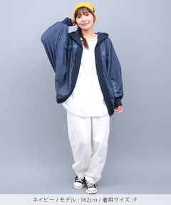 チチカカ |起毛サカリバフードカーディガン