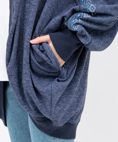 チチカカ |起毛サカリバフードカーディガン