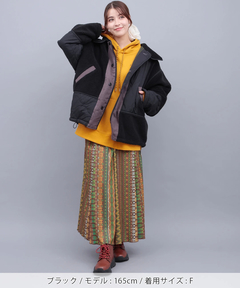 チチカカ |ボア×キルトリバーシブルブルゾン