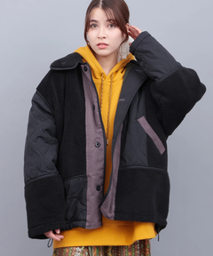 チチカカ |ボア×キルトリバーシブルブルゾン