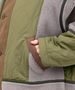 チチカカ |ボア×キルトリバーシブルブルゾン