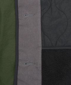 チチカカ |ボア×キルトリバーシブルブルゾン