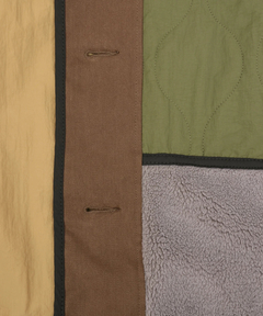 チチカカ |ボア×キルトリバーシブルブルゾン