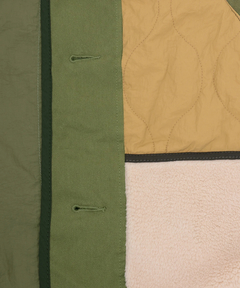 チチカカ |ボア×キルトリバーシブルブルゾン