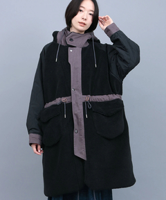チチカカ |ボア×キルトリバーシブルコート