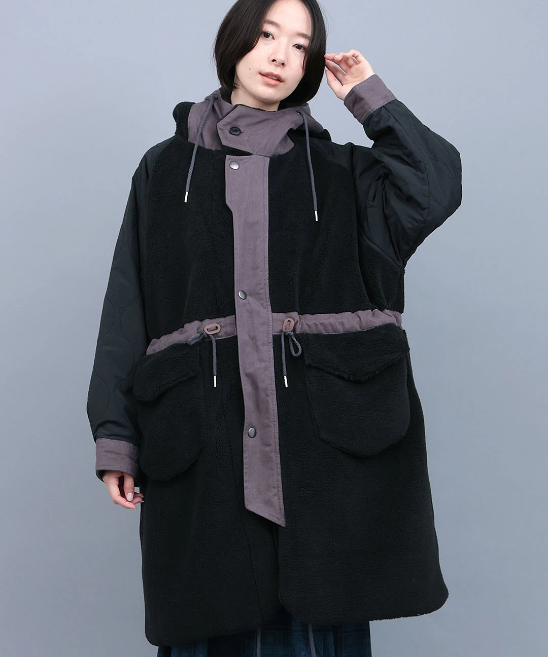 ボア×キルトリバーシブルコート【12月15日(月)15時までの限定価格