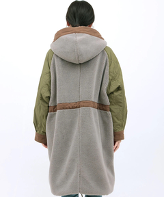 チチカカ |ボア×キルトリバーシブルコート