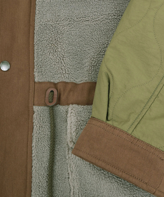 チチカカ |ボア×キルトリバーシブルコート