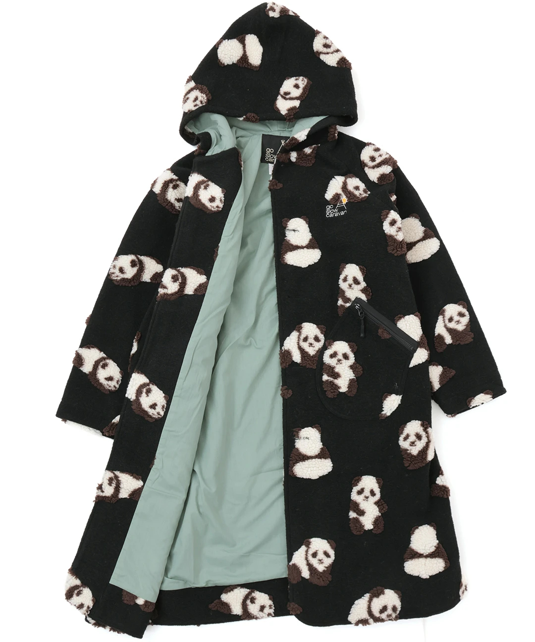 go slow caravan ジャカードボアコンチョコート【WEB限定】 / コート