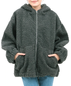 チチカカ |Orale! フード付きミックスボアブルゾン